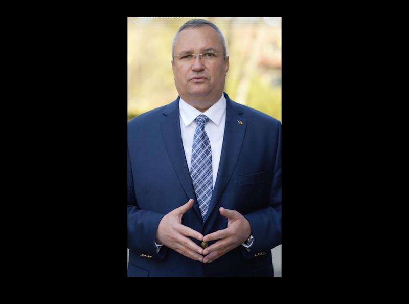 Nicolae Ciucă pe TikTok, Foto: Captura TikTok