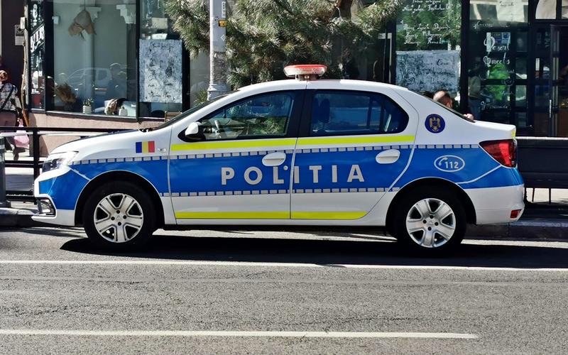 Mașină de poliție, Foto: Adrian Ilincescu/ HotNews.ro