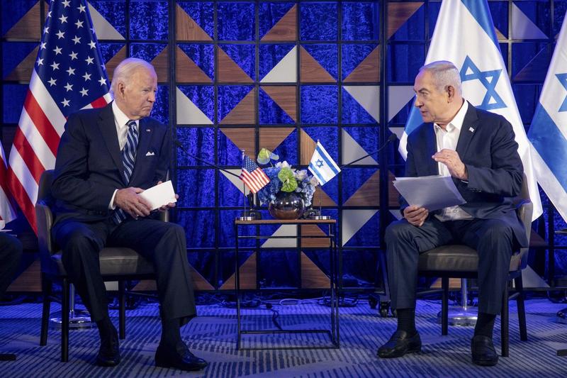 Joe Biden și Benjamin Netanyahu, Foto: Miriam Alster / AP / Profimedia