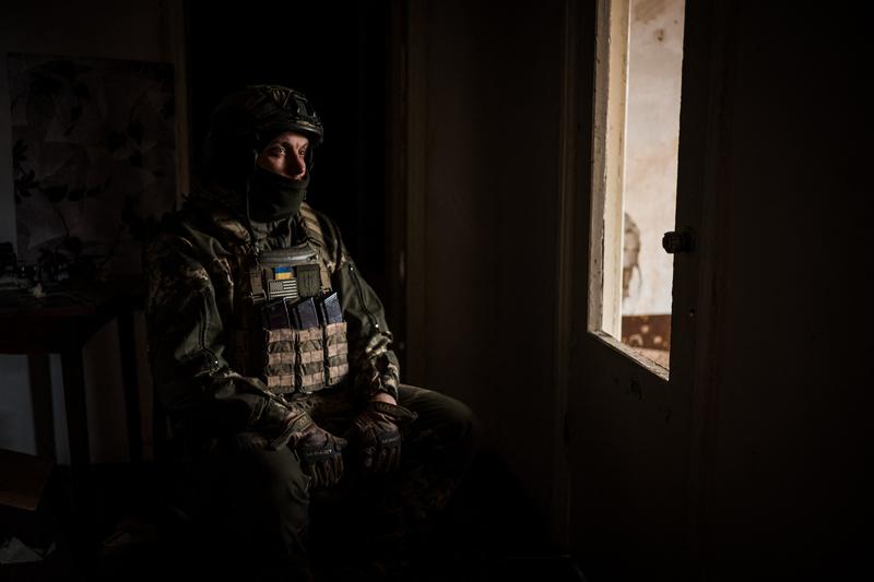 Soldat ucrainean dintr-o unitate de operatori de drone în zona Torețk, regiunea Donețk, Foto: AA/ABACA / Abaca Press / Profimedia