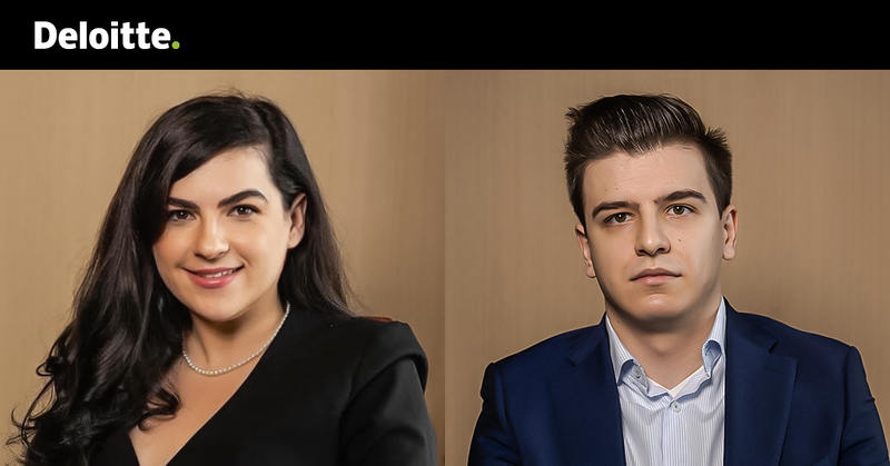 Victoria Dobre, Ștefan Machidon, Foto: Deloitte Romania