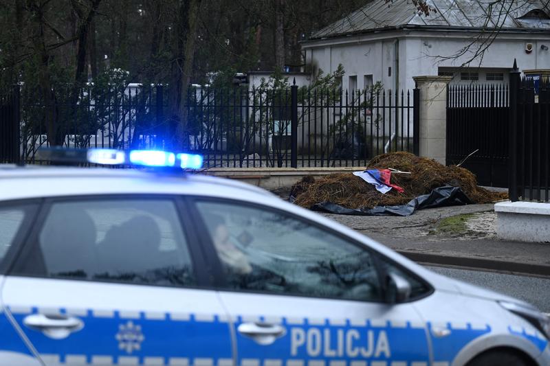 Mașină a poliției poloneze, Foto: Sergei GAPON / AFP / Profimedia