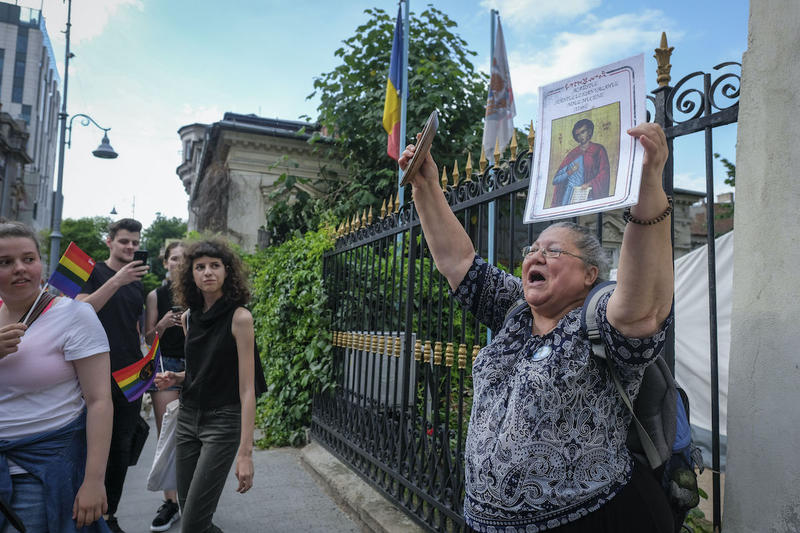 Instantaneu de la un marș Pride din București (imagine ilustrativă), Foto: Inquam Photos / Lavinia Cioaca