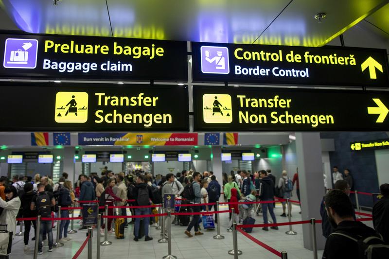 Aeroportul Henri Coandă după ce România a intrat în Air Schengen, Foto: INQUAM Photos / Octav Ganea