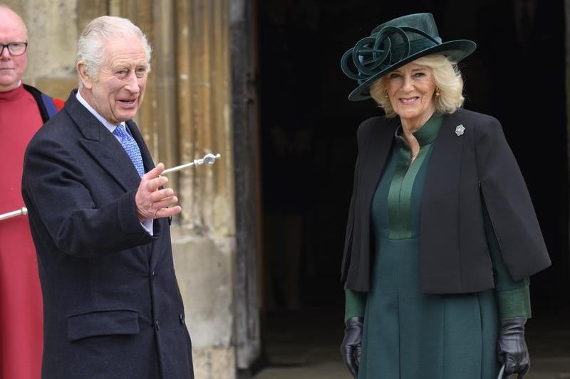 Regele Charles și regina Camilla au participat la slujba de Paște, Foto: - / INSTAR Images / Profimedia