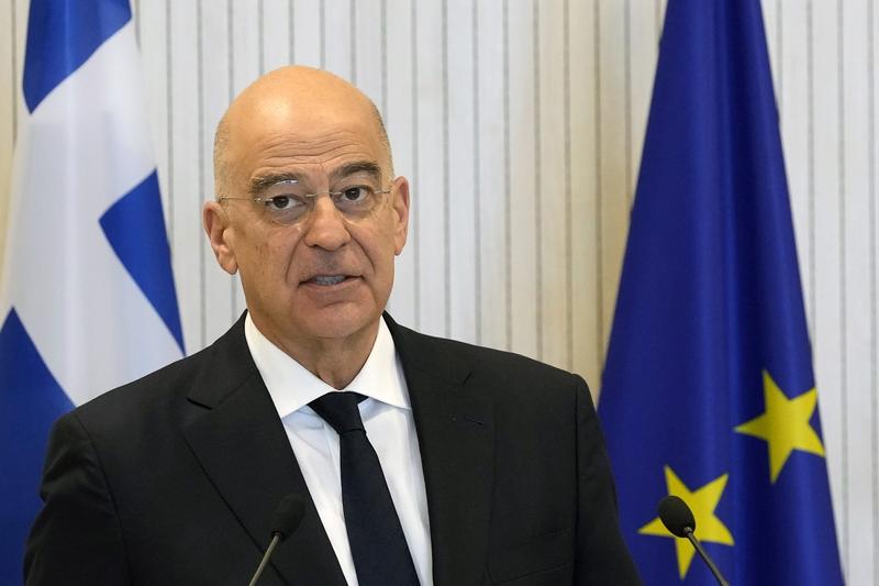 Nikos Dendias, ministrul apărării din Grecia, Foto: Petros Karadjias / AP / Profimedia