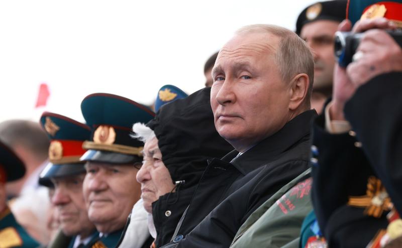 Vladimir Putin, la parada militară din Piața Roșie, Foto: The Kremlin Moscow / DPA / Profimedia Images