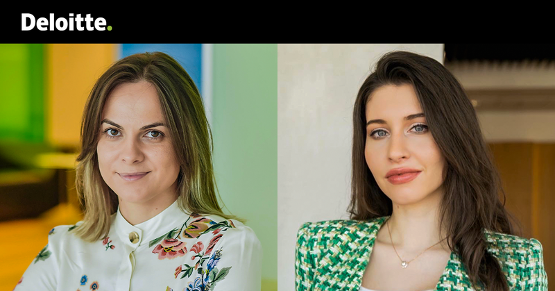 Raluca Bâldea, Monica Zipiș, Foto: Deloitte Romania