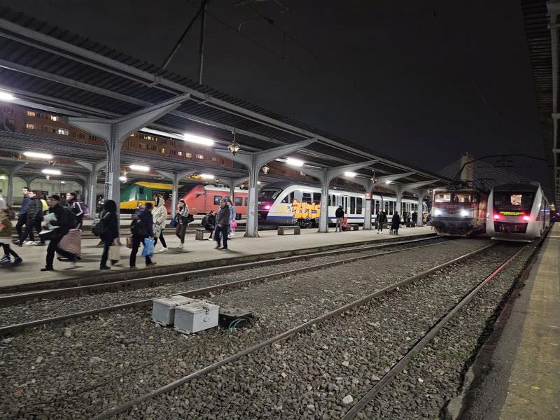 Noaptea in Gara de Nord, Foto: Vlad Barza / HotNews.ro