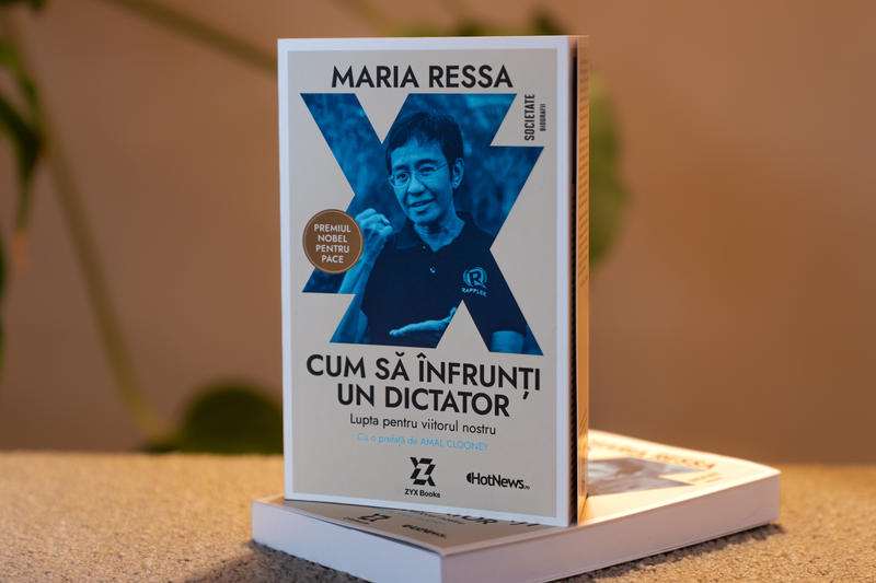 Coperta cărții „Cum să înfrunți un dictator: Lupta pentru viitorul nostru“,, Foto: ZYX Publishing Group