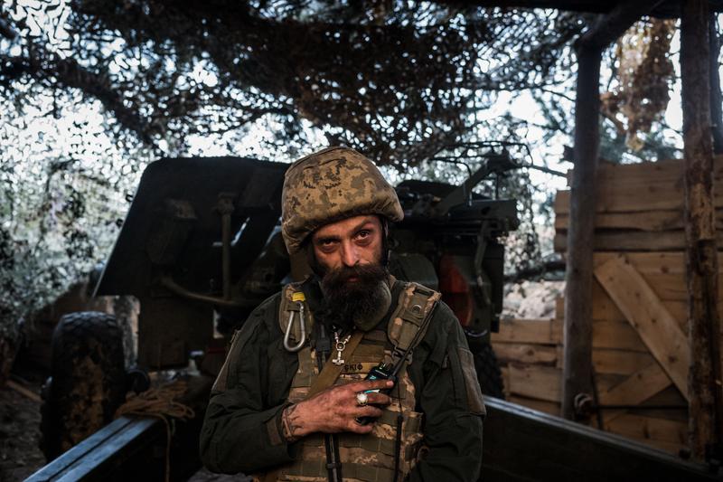 Soldat ucrainean în zona de lupte Kremina, Foto: AA/ABACA / Abaca Press / Profimedia