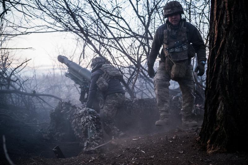 Soldați ucraineni din brigada Azov pe frontul din Liman (regiunea Donețk), Foto: AA/ABACA / Abaca Press / Profimedia