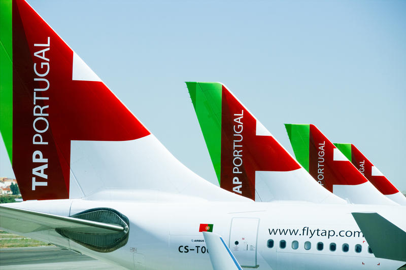 Avioane al companiei aeriene portugheze TAP, Foto: Roman Mikhailov | Dreamstime.com