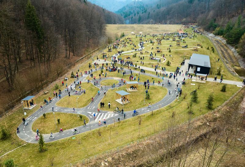 Parc în Brașov, Foto: USR