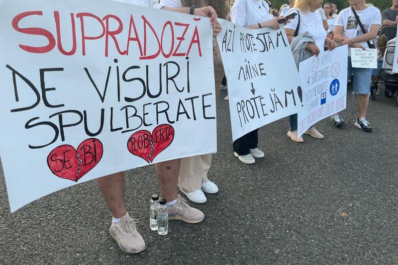 Protest 2 Mai în Piața Victoriei, Foto: Hotnews / David Leonard Bularca