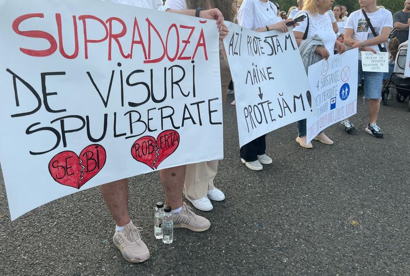 Protest 2 Mai în Piața Victoriei, Foto: Hotnews / David Leonard Bularca