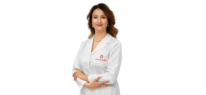 Dr. Andreea Catană, medic primar în genetică medicală, Foto: Regina Maria