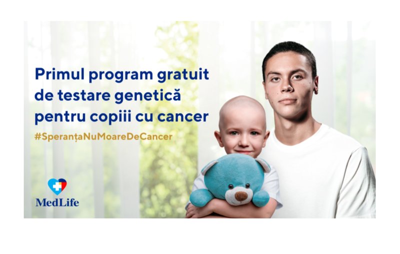 Testare genetică gratuită în cadrul programului #SperanțaNuMoareDeCancer, Foto: MedLife