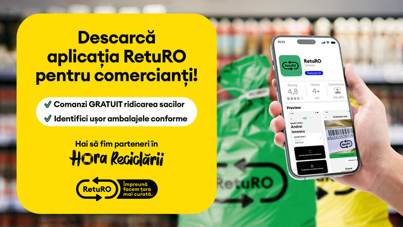 RetuRO vine în sprijinul comercianților, Foto: RetuRO