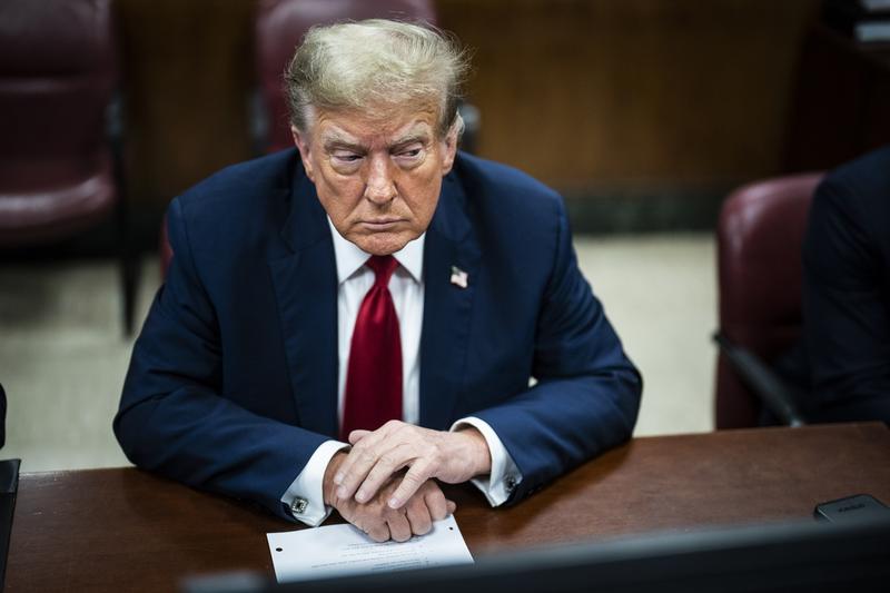 Donald Trump, în instanță, Foto: Jabin Botsford / UPI / Profimedia