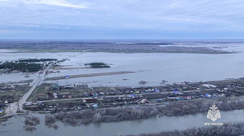 Inundatii in regiunea Kurgan a Rusiei, Foto: Russian Emergency Ministry Press / AP / Profimedia Images