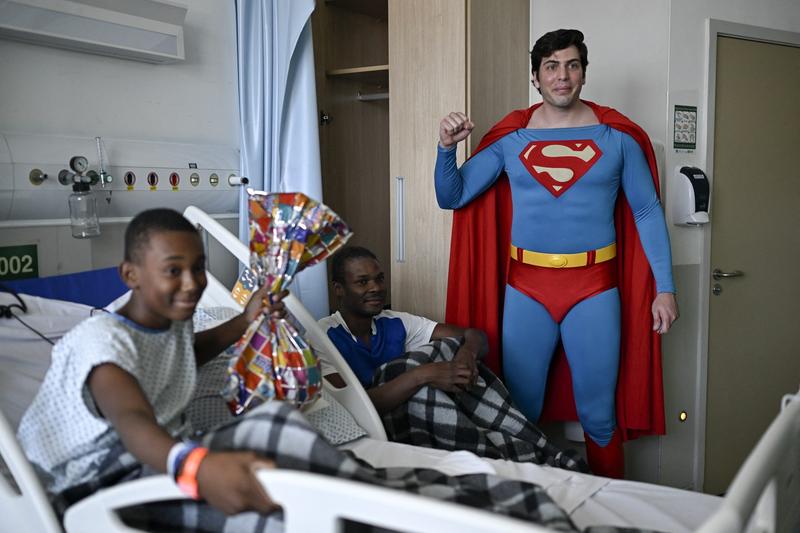 Leonardo Muylaert este Superman al Braziliei, Foto: MAURO PIMENTEL / AFP / Profimedia
