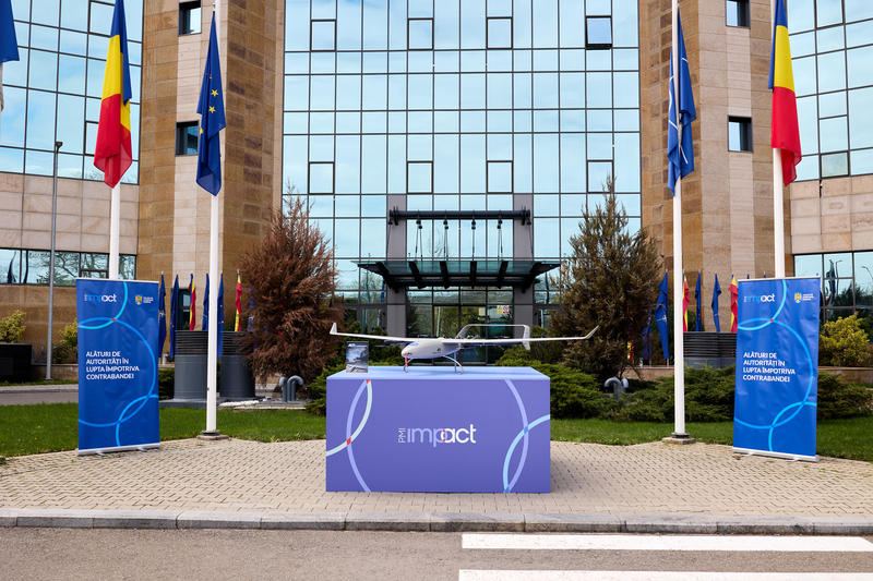 Drone tip UAS, Foto: Philip Morris România