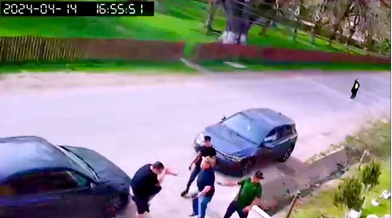 Scandal în comuna Brădeni din județul Sibiu, Foto: Captura video