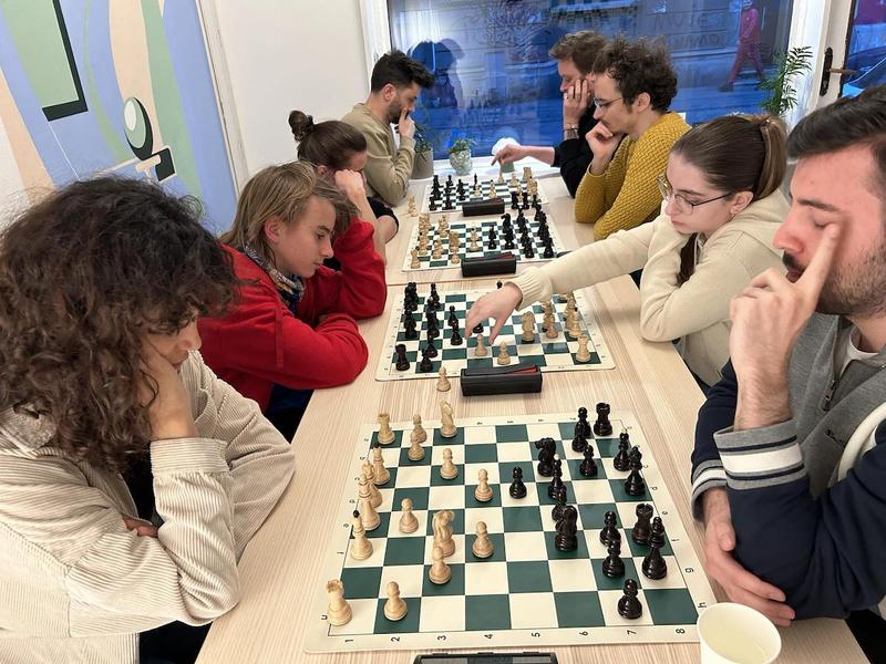 Clubul de șah „The Square”, Foto: Hasard Dimassi