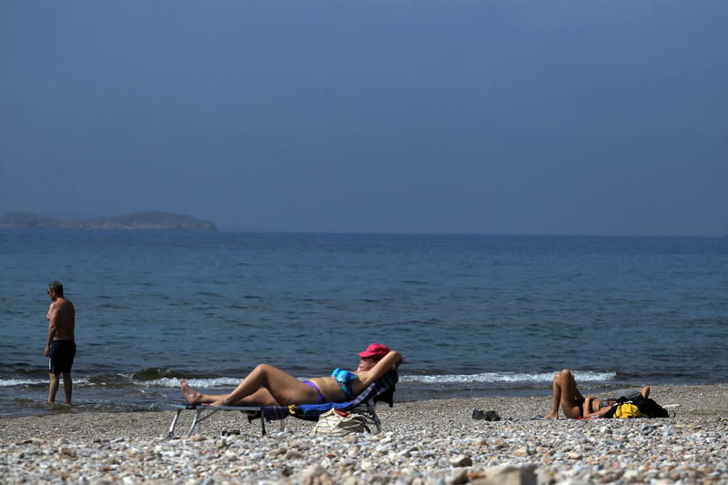 Iernile mai calde stimulează turismul în Grecia, Foto: Aristidis Vafeiadakis / Zuma Press / Profimedia