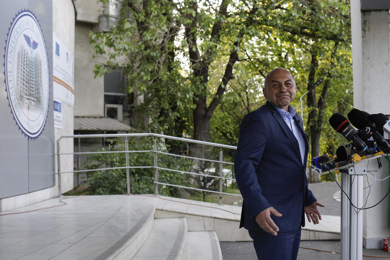 Catalin Cirstoiu, conferință la Spitalul Universitar, Foto: Inquam Photos / Octav Ganea