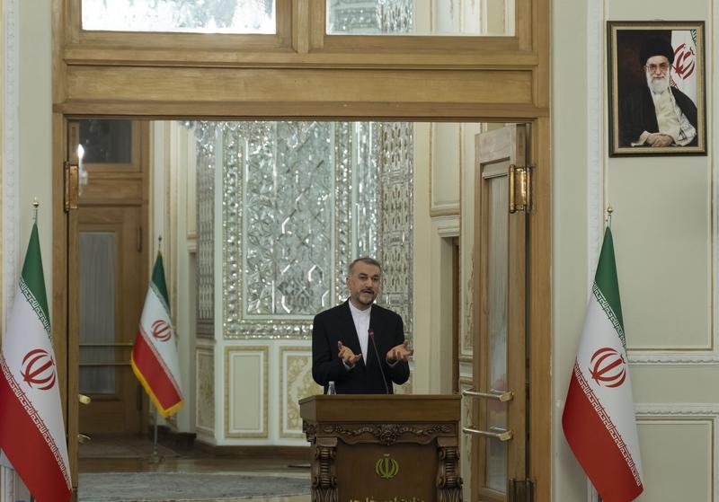 Ministrul iranian de externe Hossein Amirabdollahian, Foto: Morteza Nikoubazl/NurPhoto / Shutterstock Editorial / Profimedia