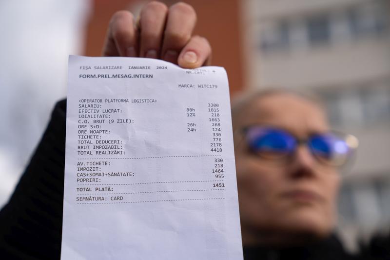 Postasii, in greva din cauza salariilor, Foto: Inquam Photos / Saul Pop