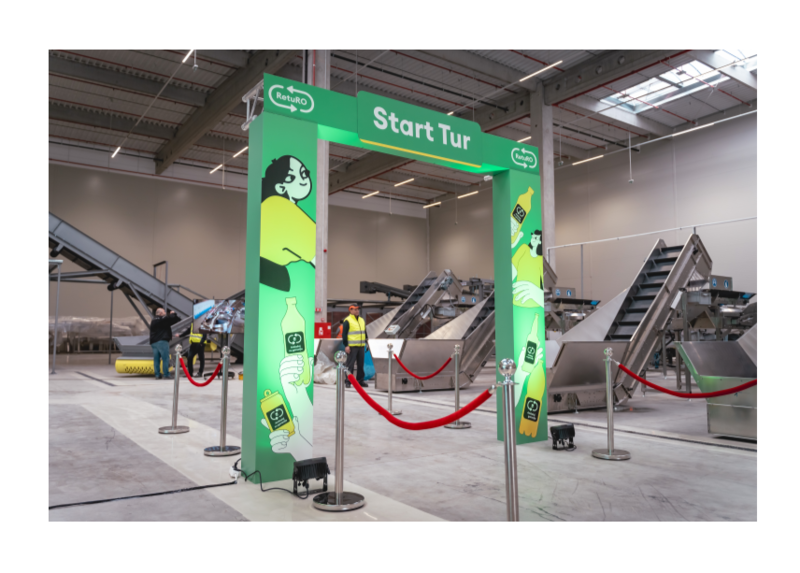 Centru regional de colectare a ambalajelor SGR, Foto: RetuRO