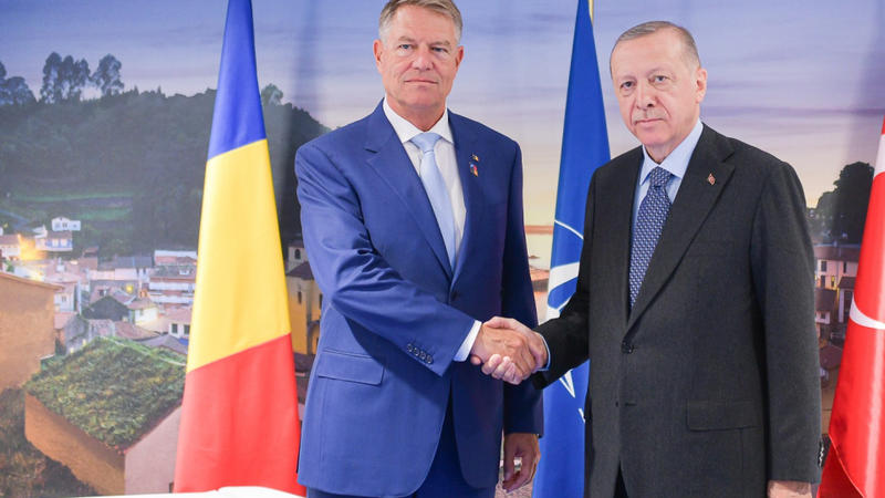 Klaus Iohannis și Recep Tayyip Erdoğan, Foto: Administratia Prezidentiala