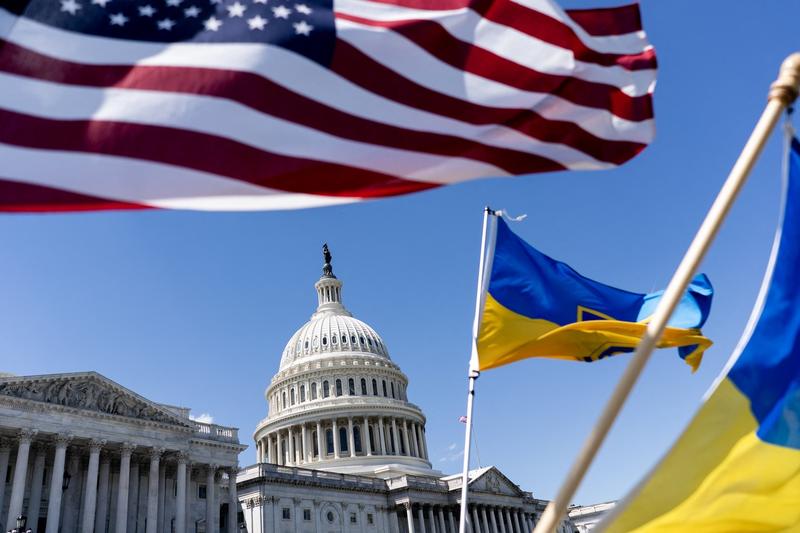 Congresul american a votat, după luni de blocaj, ajutorul militar pentru Ucraina, Foto: Nathan Howard / Getty Images / Profimedia