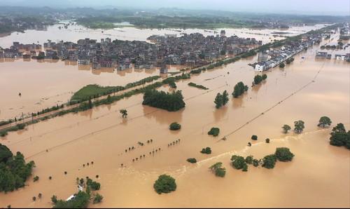 Inundații în China, Foto: HU GUOLIN / AP / Profimedia