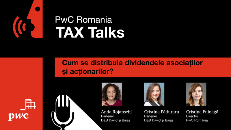 PwC Tax Talks, Foto: PwC România