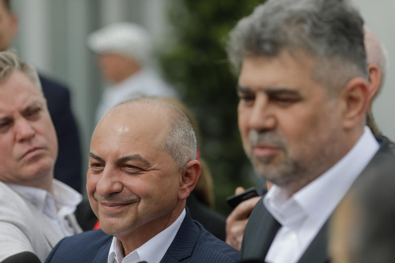 Cătălin Cîrstoiu și Marcel Ciolacu, Foto: Inquam Photos / George Călin