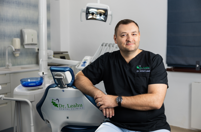 Dr. Ionuț Leahu este fondatorul Clinicilor Dentare Dr. Leahu, parte din Rețeaua de Sănătate Regina Maria, Foto: Clinicile Dentare Dr. Leahu