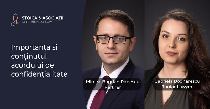 Mircea-Bogdan Popescu, Gabriela Bodnărescu, Foto: STOICA & ASOCIATII