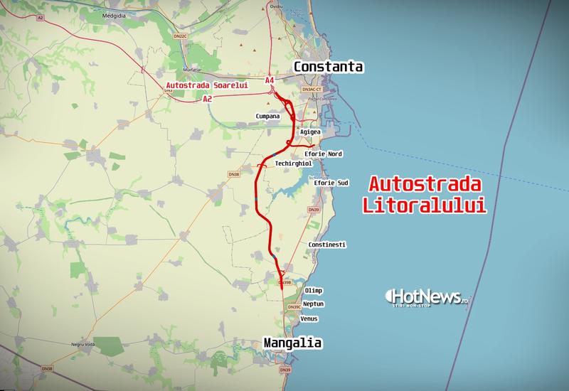 Autostrada Litoralului, Foto: Hotnews