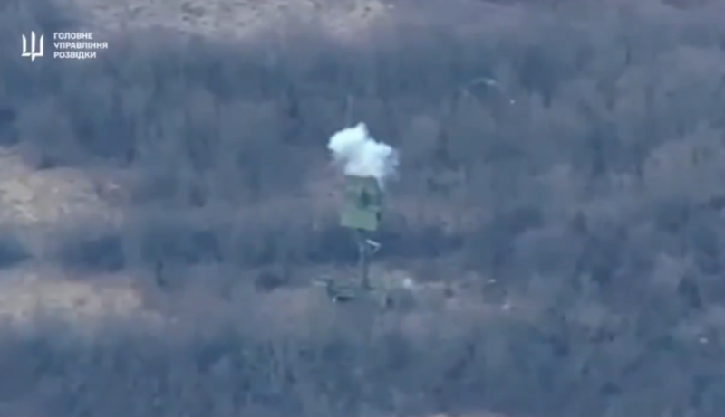 sistem radar rus Podlet-K1, lovit de ucraineni, Foto: Captura video