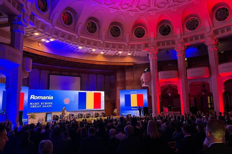 Evenimentul „Make Europe Great Again”, Palatul Parlamentului, 2024, Foto: David Leonard Bularca / HotNews
