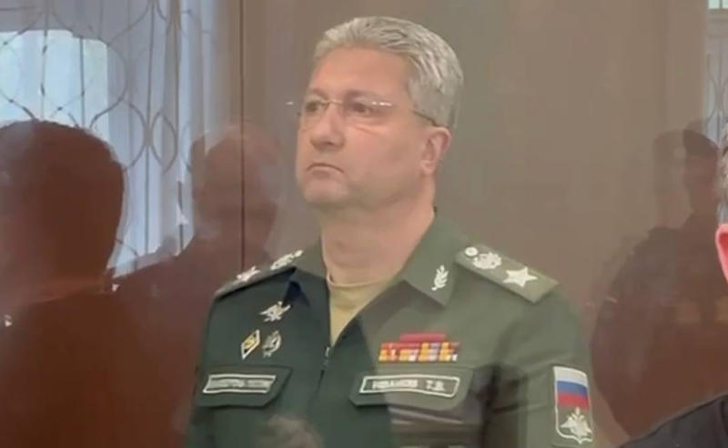 Timur Ivanov, ministrul adjunct al Apararii din Rusia, in boxa acuzatilor, Foto: Not supplied / WillWest News / Profimedia