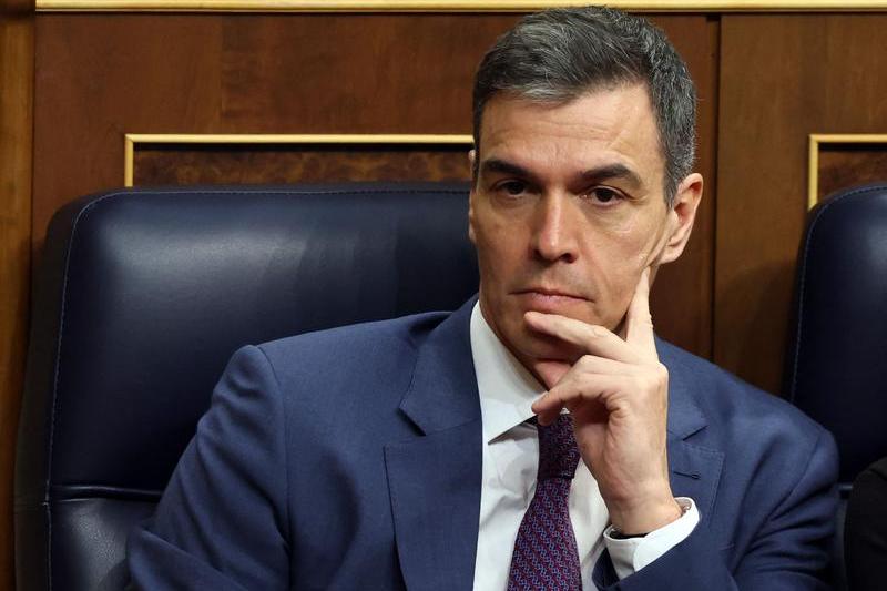 Premierul spaniol socialist Pedro Sanchez , Foto: PIERRE-PHILIPPE MARCOU / AFP / Profimedia