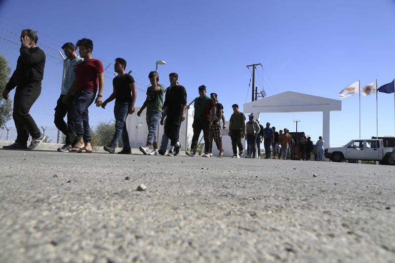 Migranti in Cipru, Foto: Petros Karadjias / AP / Profimedia