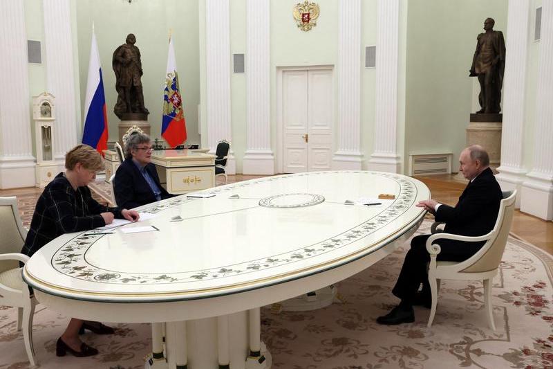 Emir Kusturica a fost primit la Kremlin de Vladimir Putin, Foto: Mikhail Metzel / AFP / Profimedia