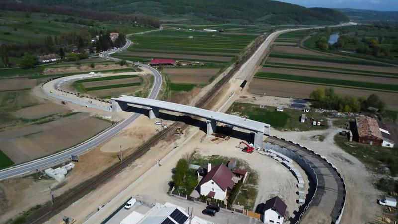 Pe santierul caii ferate Brasov - Sighisoara, Foto: Asociatia Pro Infrastructura
