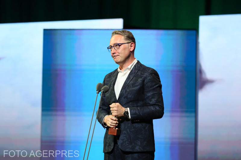 Tudor Giurgiu a primit premiul pentru cea mai bună regie la Gala Gopo 2024, Foto: Agerpres